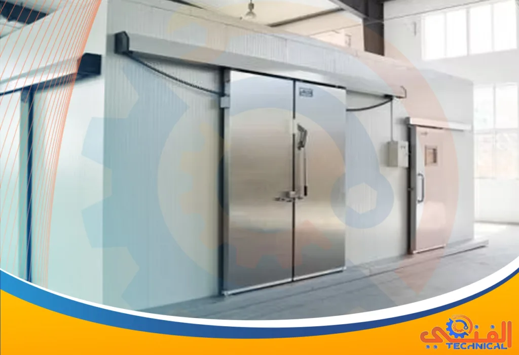 تركيب غرف التبريد والتجميد بابها | غرفة تبريد مطاعم بابها | غرفة تبريد لمستودعات المواد الغذائية | غرفة تبريد كافيهات بابها | مقاسات غرف التبريد